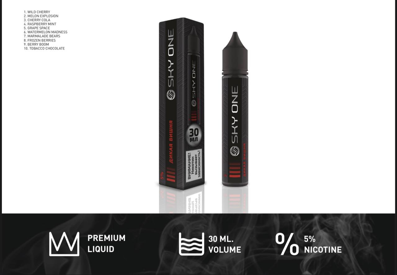 SKY ONE ЖИДКОСТЬ/Табак шоколад