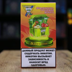 GANG  XBOX 8000 затяжек Землянично-Грушевый Мохито