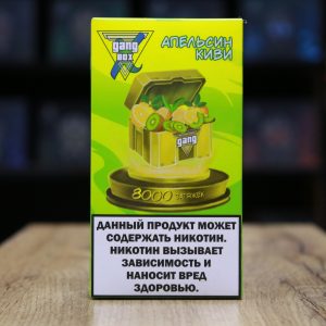 GANG  XBOX 8000 затяжек Апельсин Киви