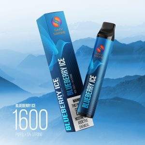 SKY SMOKE 1600 Blueberry Ice / Черника Лёд