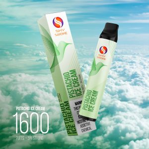 SKY SMOKE 1600 Pistachio Ice Cream / Фисташковое мороженное