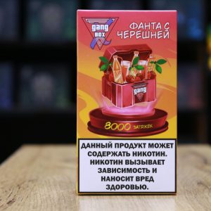 GANG  XBOX 8000 затяжек Фанта с Черешней