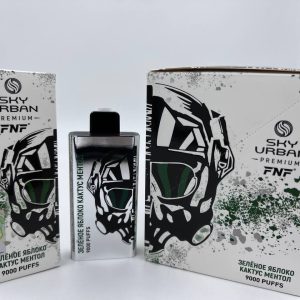 SKY URBAN FNF 9000 Зеленое Яблоко Кактус Ментол