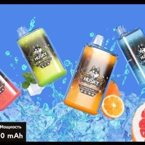 HUSKY SYBER 8000 Black Sun ( манго Черный смородина и льда)