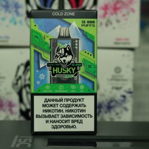 Кибер Хаски Про 12000 затяжек GOLD ZONE