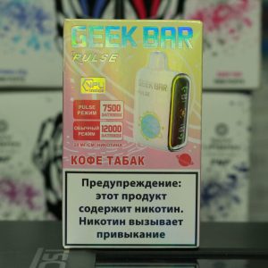 Электронная сигарета Geek Bar Pulse 12000 затяжек Кофе Табак