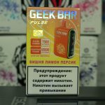 Электронная сигарета Geek Bar Pulse 12000 затяжек Вишня Лимон Персик Электронная сигарета Geek Bar Pulse 12000 затяжек Вишня Лимон Персик