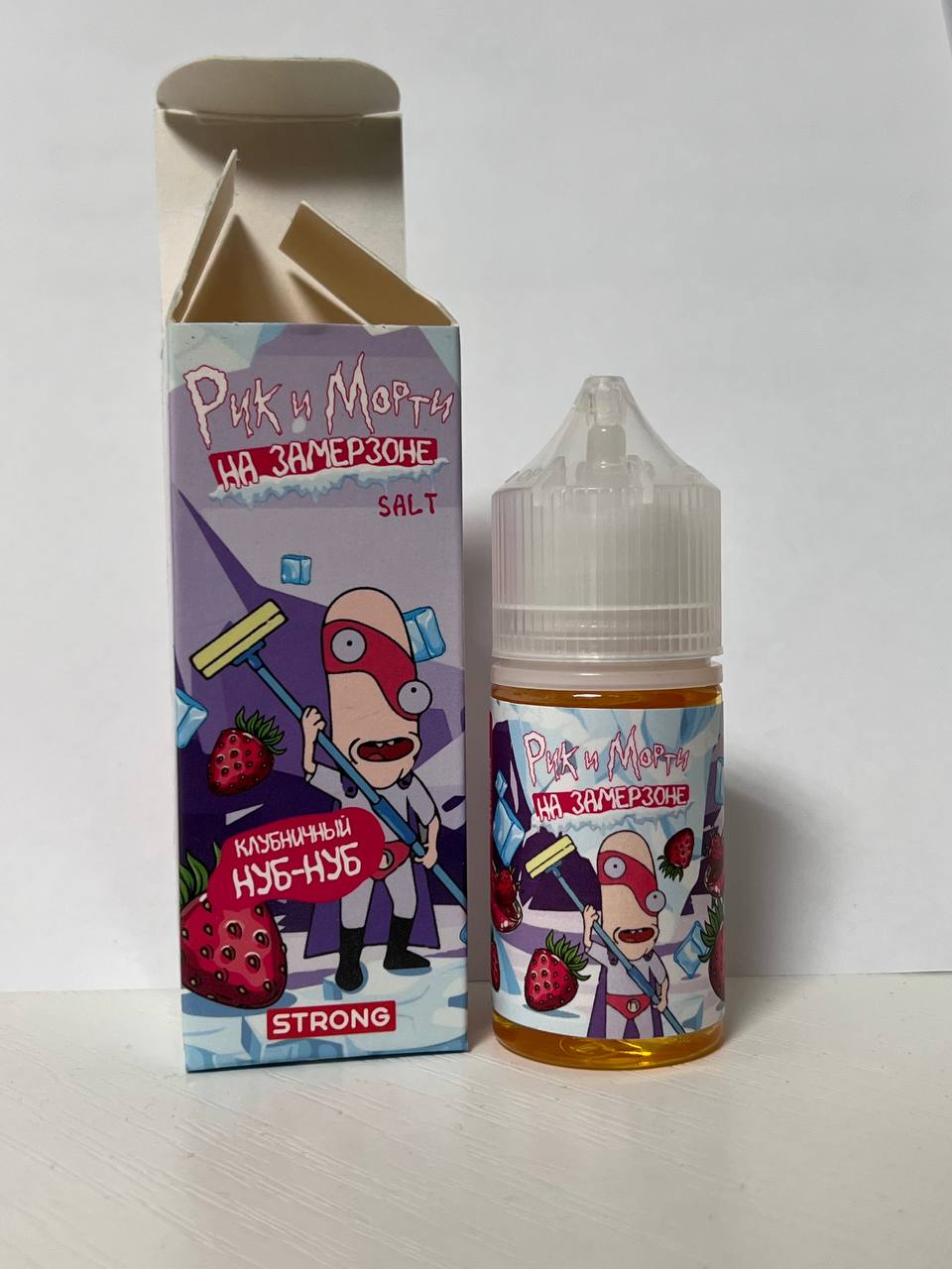 Жижа Рик и Морти Красный Апельсин Strong
