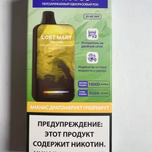 Lost Mary 16000 pineapple dragon fruit grapefruit - ананас драконий фрукт грейпфрут
