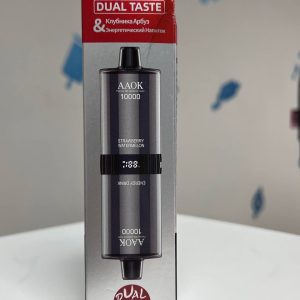 Электронная сигарета AAOK 20000тяг 2в1 Клубника Арбуз и Энергетический напиток