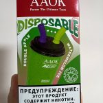 Электронная сигарета 2в1 AAOK 21000 Двойное Яблоко / Арбуз Лед Электронная сигарета 2в1 AAOK 21000 Двойное Яблоко / Арбуз Лед