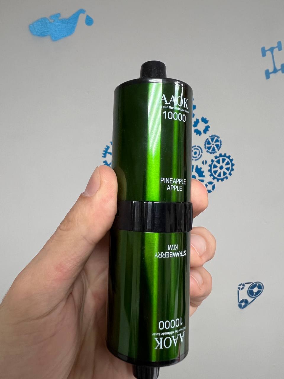 Электронная сигарета AAOK 20000тяг 2в1 Киви & Ягодный Микс