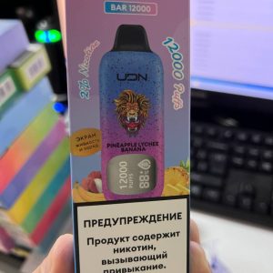 UDN BAR 12000 Peneapple Lychee Banana