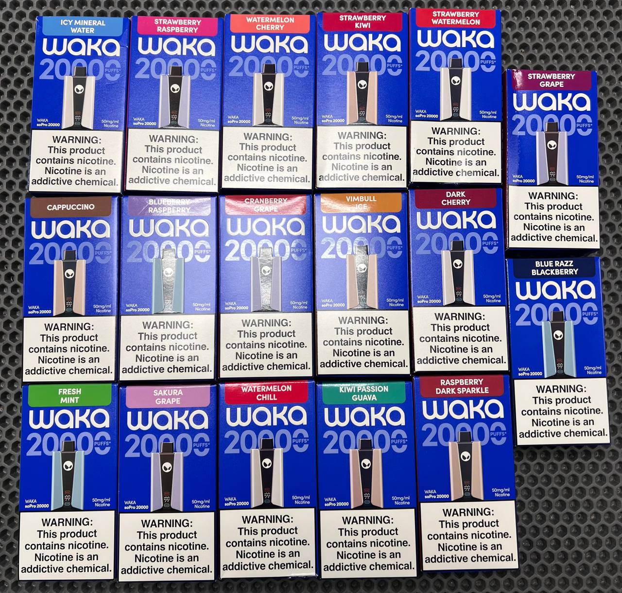 WAKA 20000 SoPro Blueberry Rasberry