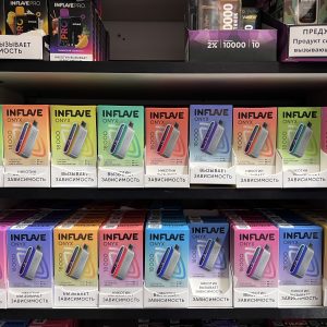 Inflave Onyx 18000 Кислое Зеляное Яблоко