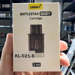 BATTLESTAR BABY Картридж 2мл (0,6) Ом) 1шт  и Испаритель (NI80 1.2 OM)