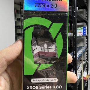 Xros Series 0.6 Ом Mesh Pod 2ml 4 шт Top Fill  (Corex 2.0)