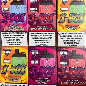 GANG  XBOX 8000 затяжек Черничного Пирога