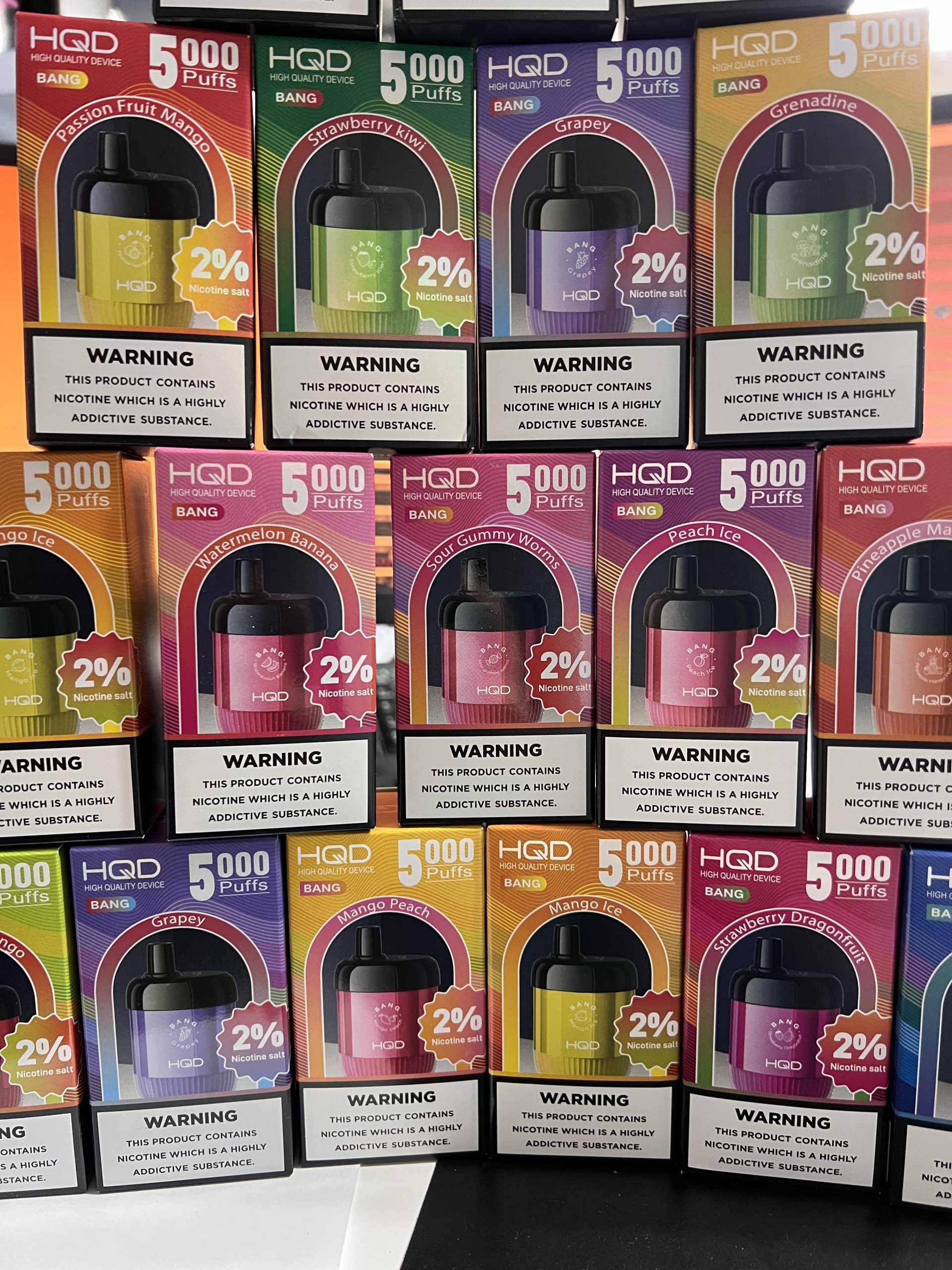 HQD Bang 5000 Bubble Gum