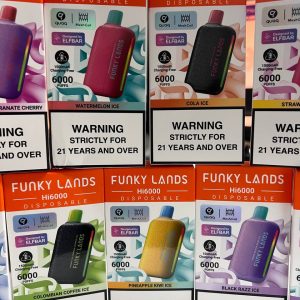 Funky Lands Hi6000 Pineapple Kiwi ice