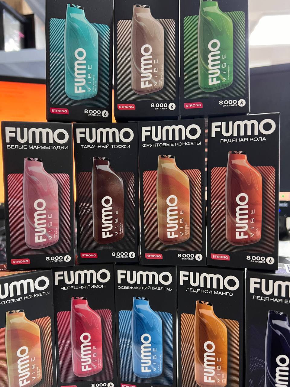 Fummo Vibe 8000 Черешня Лимон