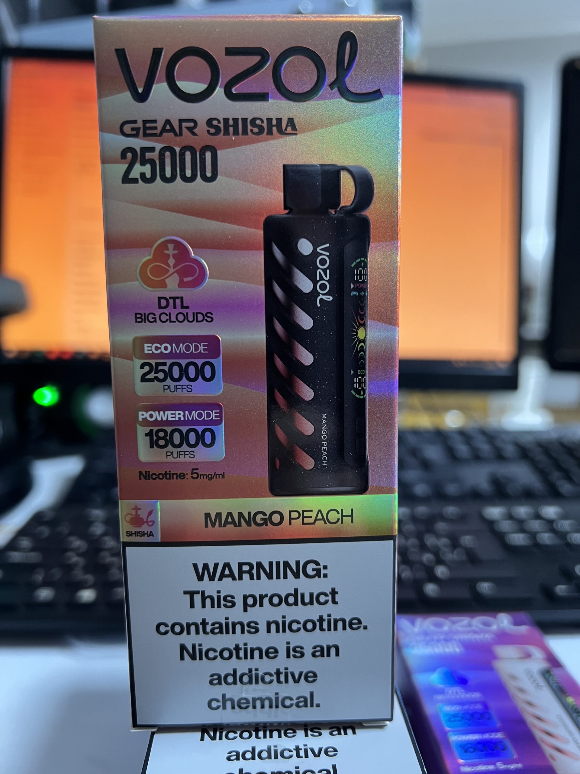 Vozol Gear Shisha 25000 Cherry Cola