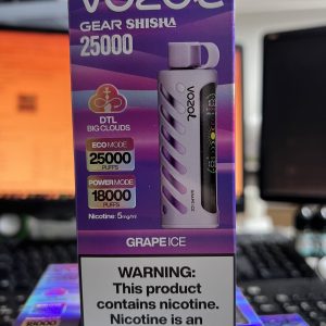 Vozol Gear Shisha 25000 Grape Ice