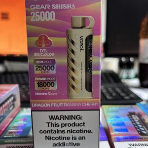 Vozol Gear Shisha 25000 Dragon Fruit Banana Cherry