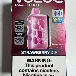 Vozol Rave 40000 Strawberry ICE