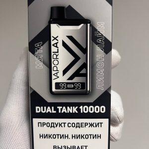 VAPORLAX DUAL TANK 10000 Мята + Лимон Лайм