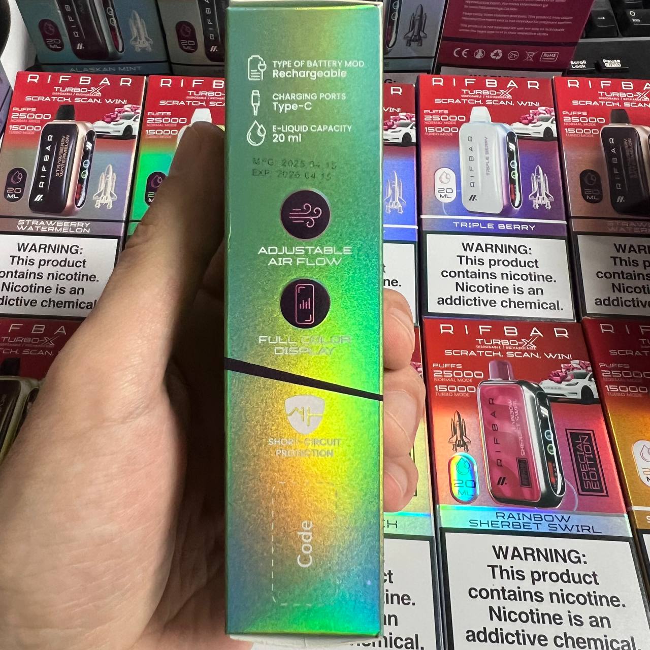 Rifbar 25000 Strawberry Mango