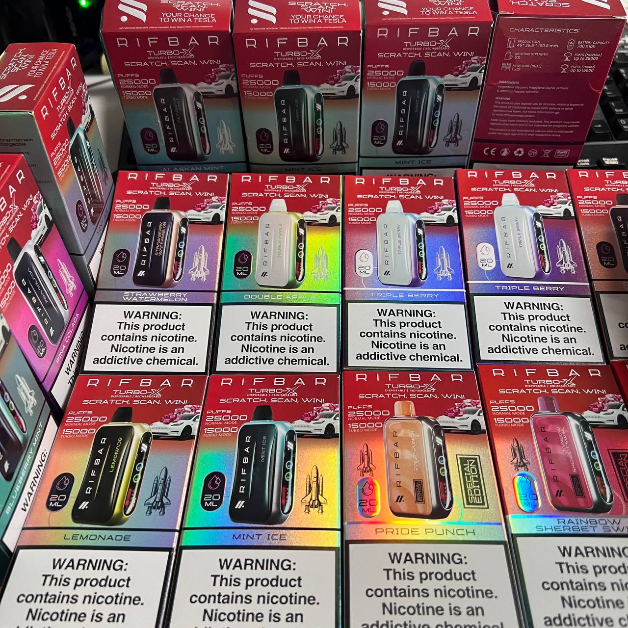 Rifbar 25000 Strawberry Mango