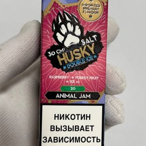 Husky Double Ice Animal jam (Ледяной микс малины и лесных ягод )