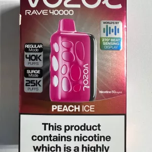 Vozol Rave 40000 Peache Ice
