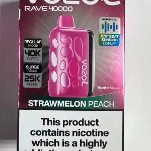 Vozol Rave 40000 Strawberry Peach