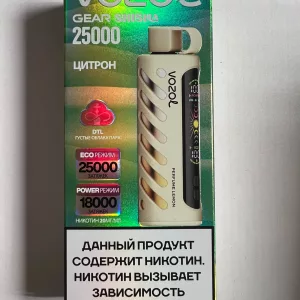 Vozol Gear Shisha 25000 Цитрон