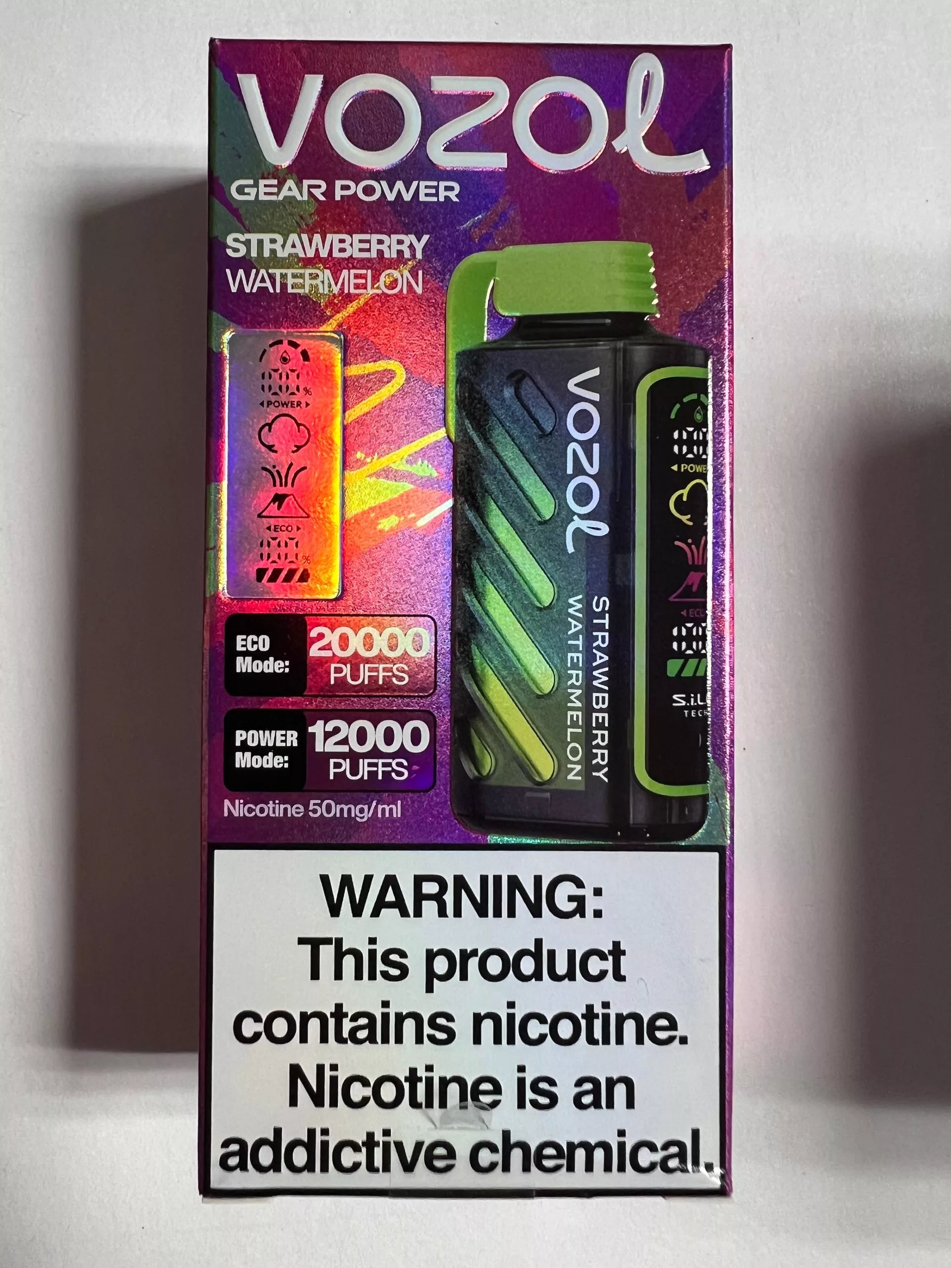 Vozol Gear Shisha 25000 Strawberry Watermelon