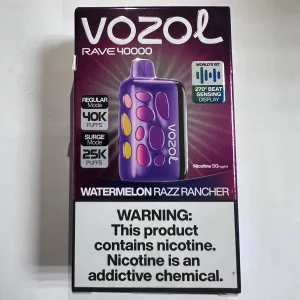Vozol Rave 40000 Strawberry Ice